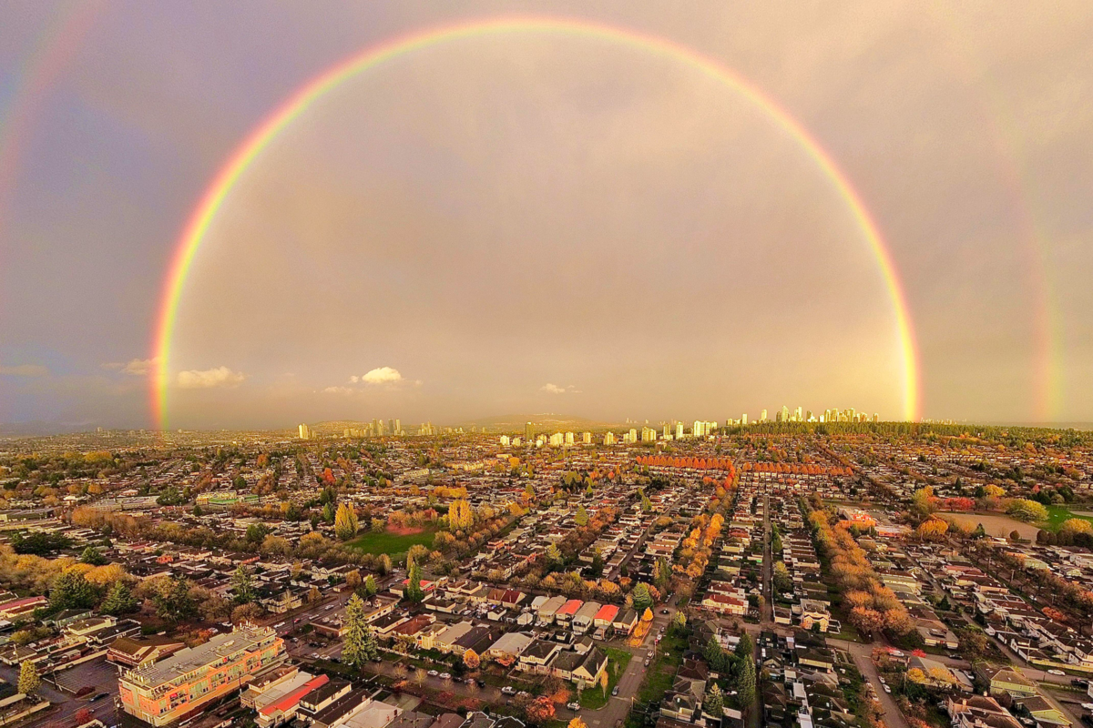 Vancouverites React To Massive Double Rainbow Photos Vancouver Is Awesome