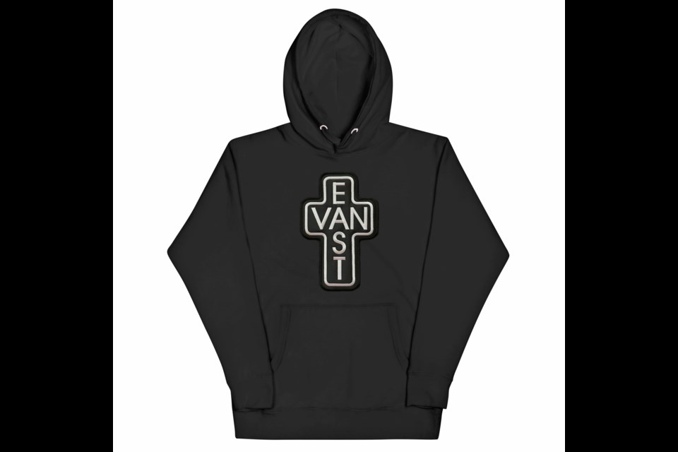 Premium fleece with East Van Cross embroidery