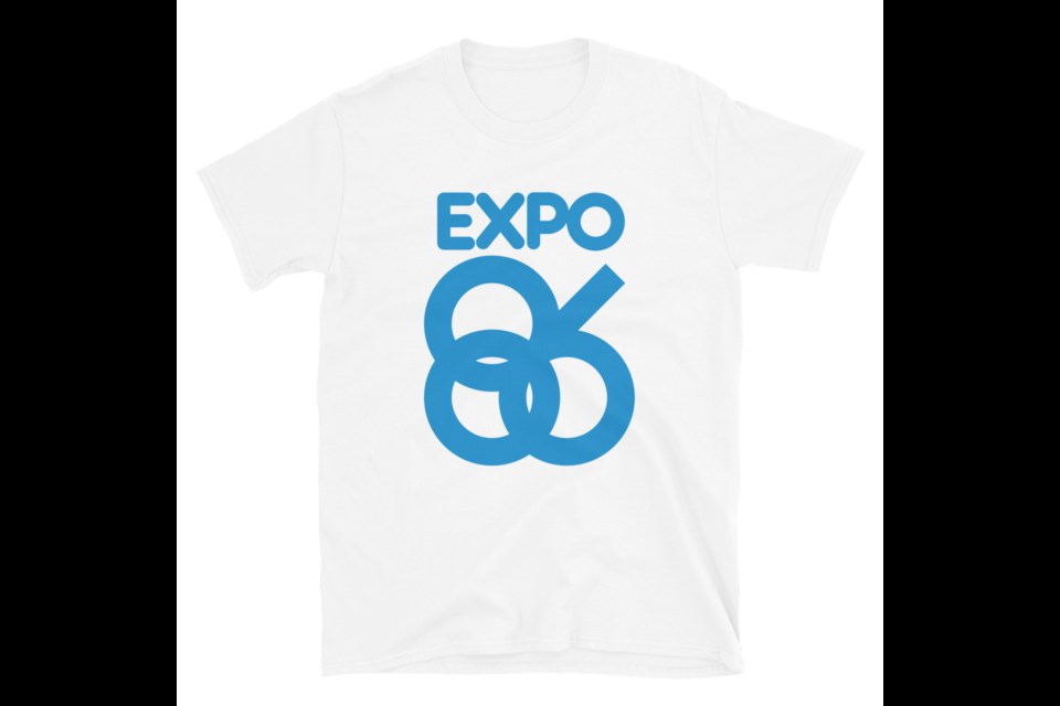 Expo 86 t-shirt in white now available