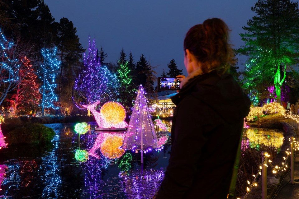 The Festival of Lights will find one million lights shining on the 15-acre Vancouver landmark VanDusen Botanical Garden for the 2024 holiday season.