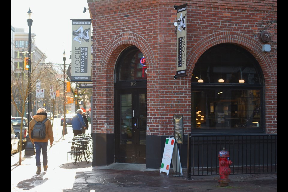 Longtime Gastown restaurant Brioche has moved to a new space on Columbia Street.