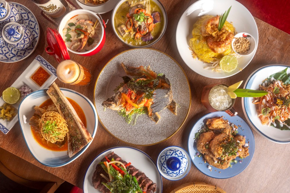 A new generation of Thai food in Vancouver begins as Jay Nok Modern Thai restaurant opens in Olympic Village on Feb. 27, 2025.