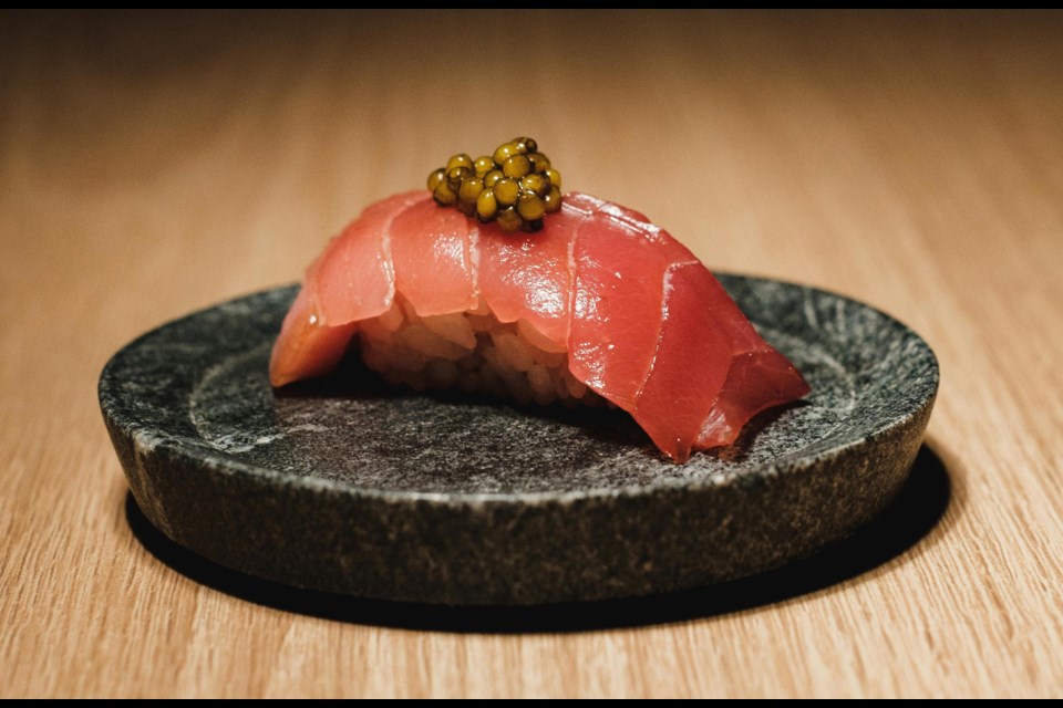 A high-end omakase sushi bar restaurant will open this summer in Vancouver. Sushi Hyun will seat six guests at a time at 795 Jervis St.