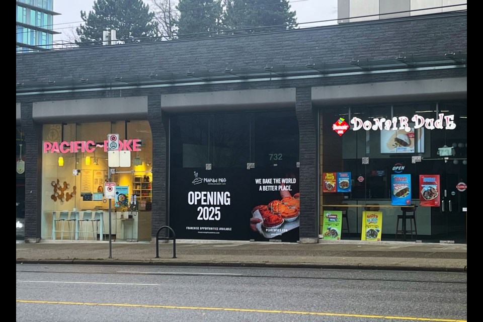 The Australian pies company will be opening a new location at 732 West Broadway in Vancouver.