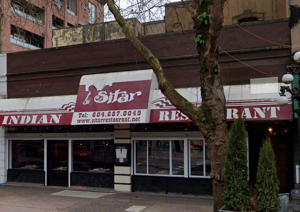 温哥华的Sitar印度餐厅永久关闭