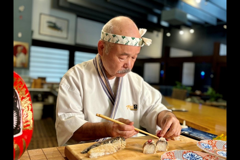 Chef Hidekazu Tojo is the subject of a new documentary screening as part of the Vancouver International Film Festival. The inventor of the California Roll also has a companion tasting menu available at Tojo's this month.