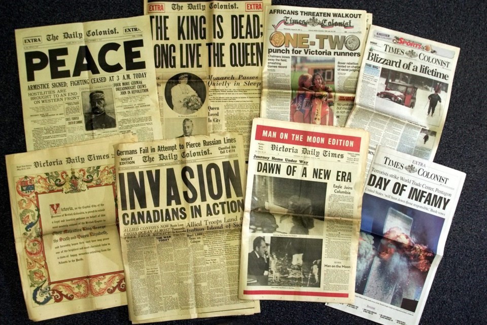 Here's where to find old newspapers in British Columbia - Vancouver Is ...