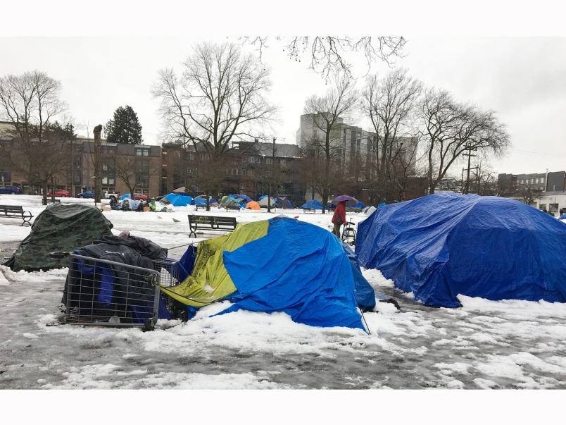 Winter Olympics on slippery slope after Vancouver crackdown on homeless, Canada