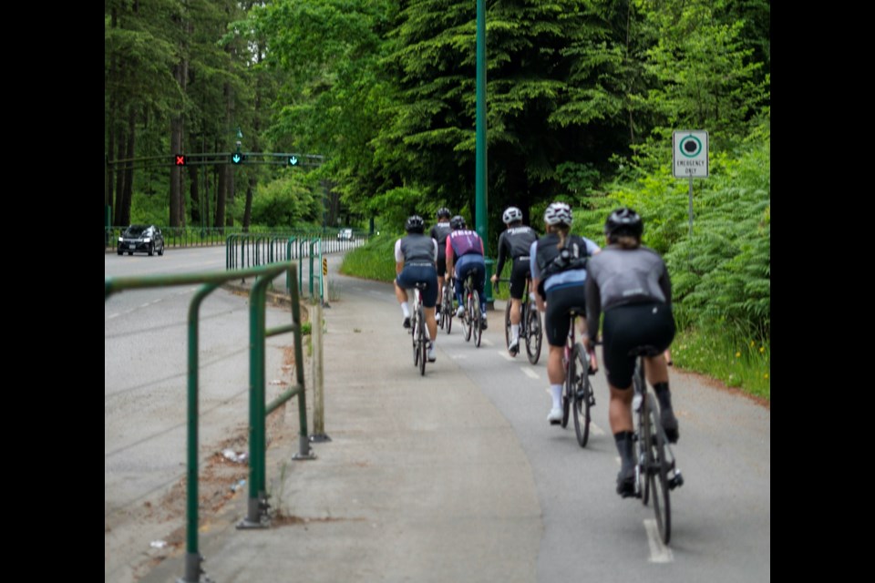 Tips for riding a bike on the Stanley Park Causeway Vancouver Is