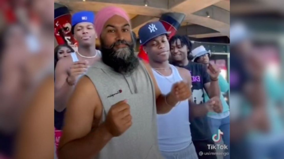NDP leader Jagmeet Singh slays viral TikTok dance trend - Burnaby Now
