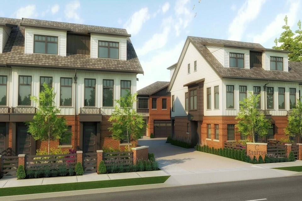 New Crofton luxury townhomes in Richmond prioritize families