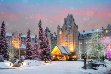 Indulge in a wonderful winter wellness retreat at the Fairmont Château Whistler