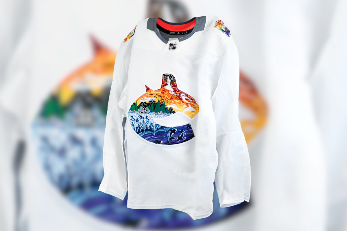 Vancouver Canucks to wear themed warm-up jerseys for annual Pride night