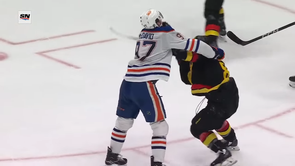 connor-mcdavid-tyler-myers-receive-match-penalty-for-cross-checking