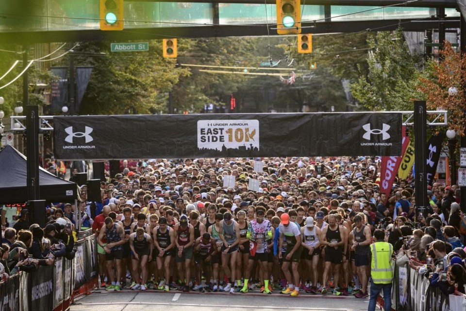 The annual Under Armour Eastside 10k is returning to Vancouver's streets this year.