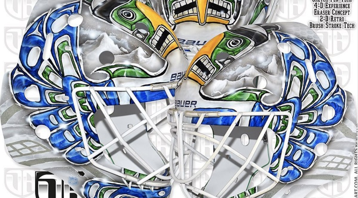Lightning goalies express their personalities with mask designs