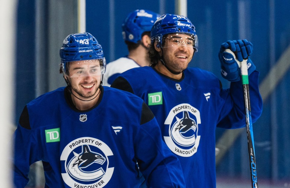 Kiefer Sherwood has been the Canucks’ most impactful forward - Delta ...