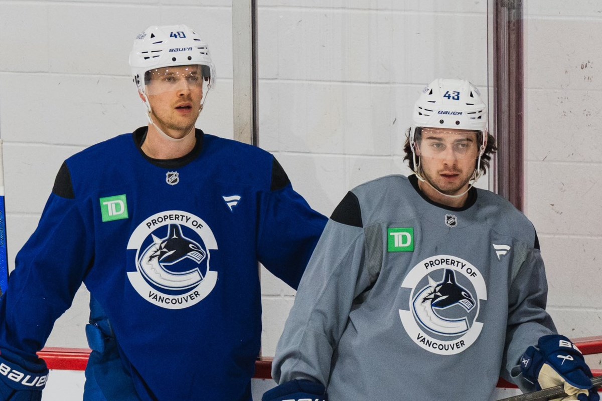 Canucks lines vs Canadiens, January 6, 2024