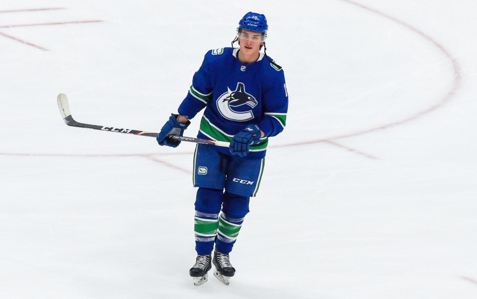 Jake Virtanen  Vancouver canucks hockey, Vancouver canucks, Hockey players