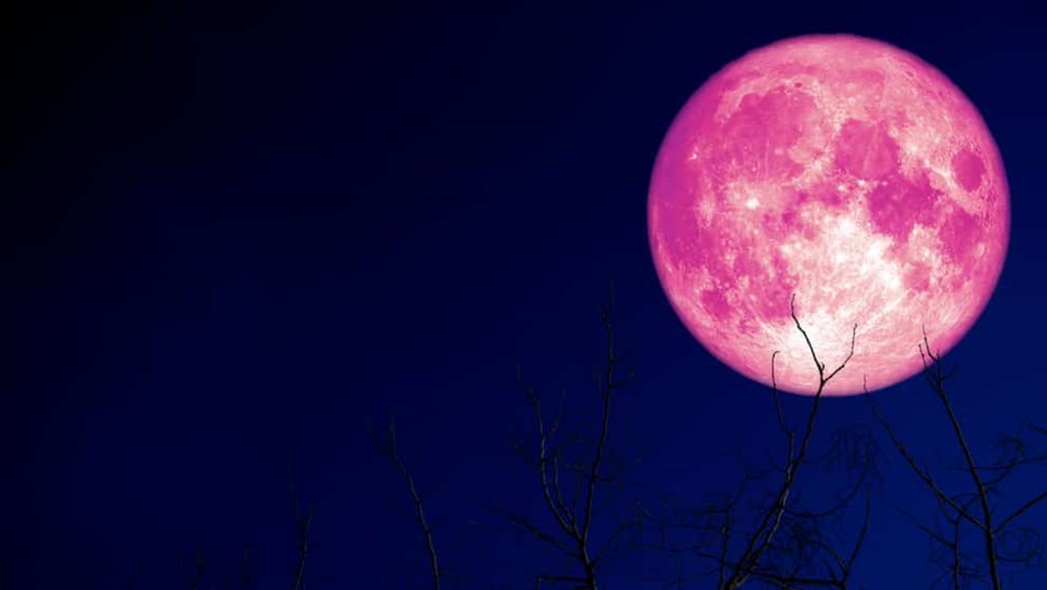 Strawberry Moon Night Sky ;w=960