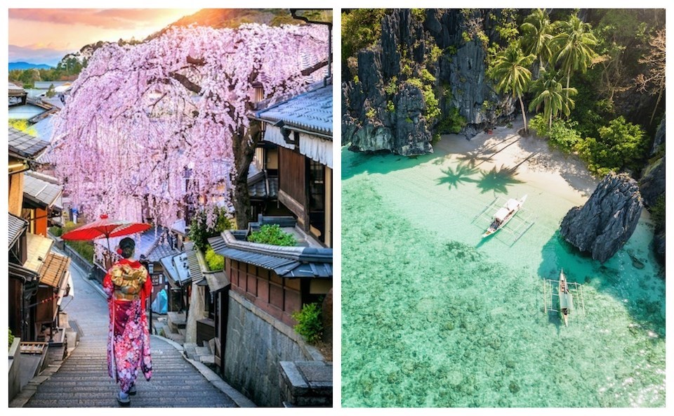 Fly from Vancouver to Japan and enjoy a stopover in the Philippines for the same price you'd pay for a trip to just one destination in the fall of 2025.