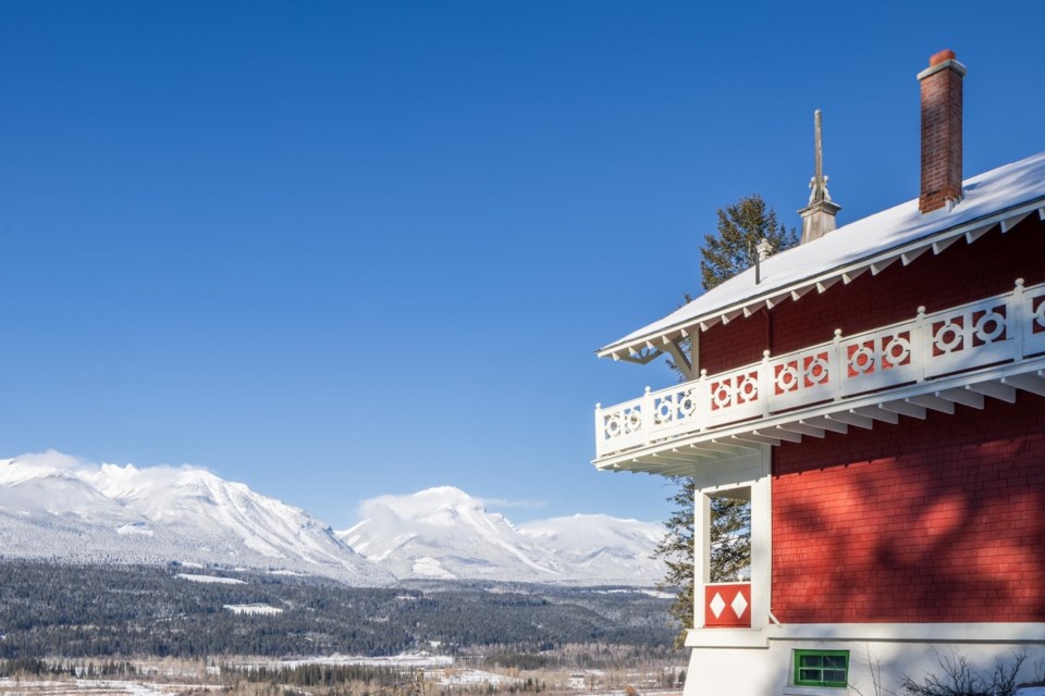 The Edelweiss Village sits above Golden, B.C., in the Rocky Mountains.