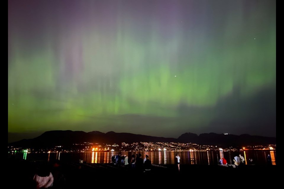 The Metro Vancouver weather forecast includes dry conditions and the possibility to view the northern lights on June 8, 2024. 