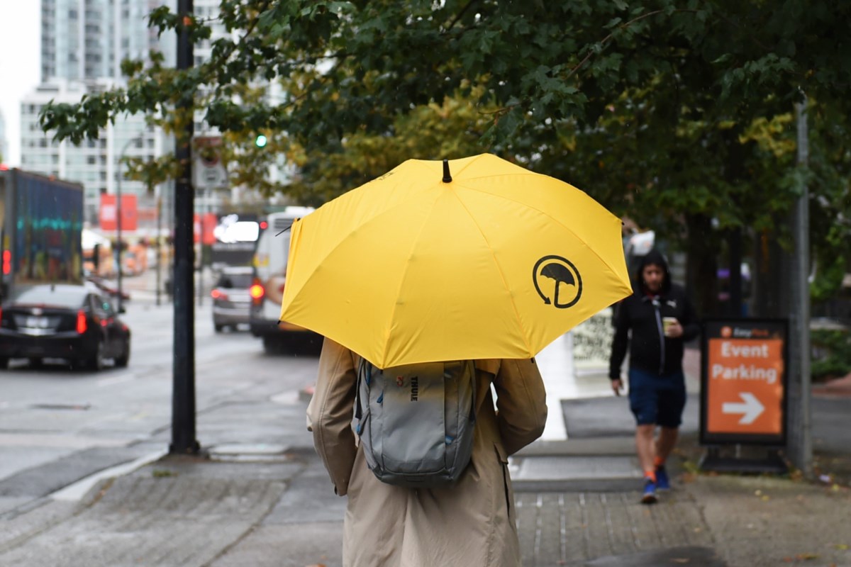 温哥华天气：预计有“有组织的风暴”，有雨的天气