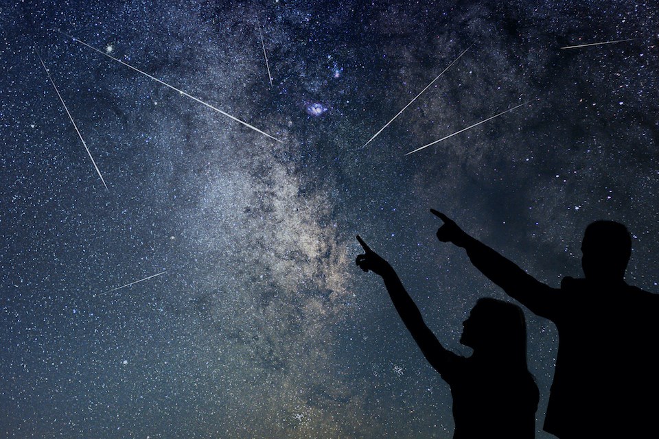 The Perseid meteor shower is expected to peak on Aug. 12, 2024, and the Metro Vancouver weather forecast doesn't show any rain.