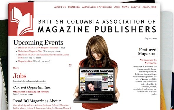 V.I.A. Is Now A Member Of The BC Association Of Magazine Publishers ...