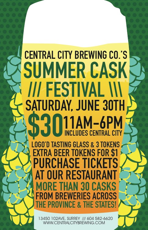 Central City s SUMMER Cask Festival Vancouver Is Awesome