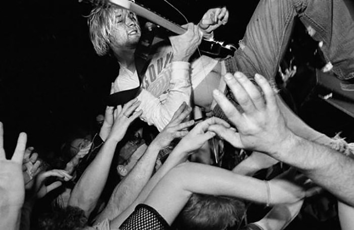  Nirvana at the Commodore in 1991. Photo credit: Charles Peterson.