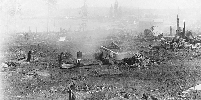 In 1886, a fire burned down all of Vancouver in 45 minutes (PHOTOS ...