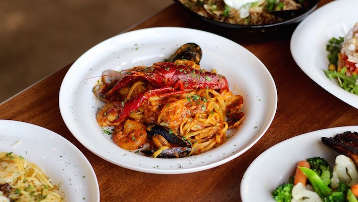  Creamy Cajun Seafood Pasta (Lindsay William-Ross/Vancouver Is Awesome)