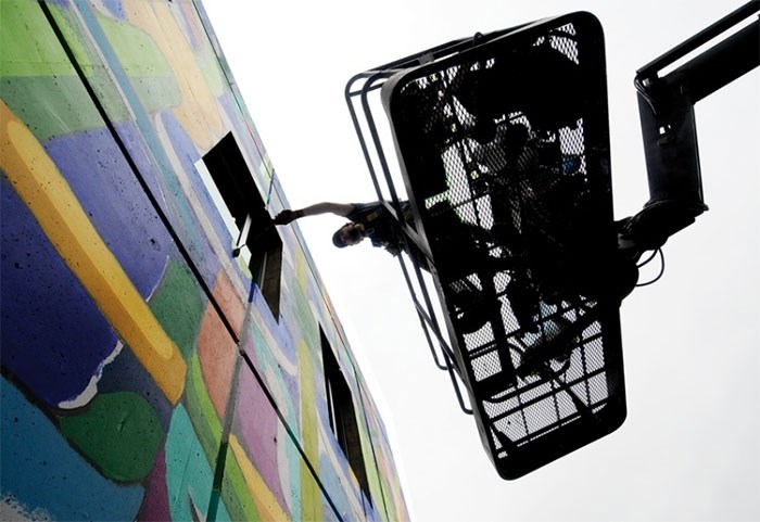  Capilano University commissioned the creation of nine murals on campus to celebrate the school’s 50th anniversary - photo Mike Wakefield, North Shore News