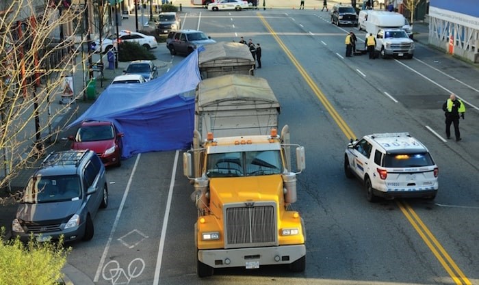 Cyclist Dead After Collision With Truck In North Vancouver - Vancouver ...