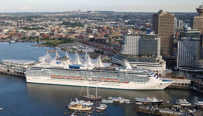 princess cruises hotels in vancouver