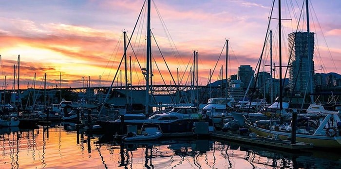 PHOTO: Sunsets at Spruce Harbour Marina - Vancouver Is Awesome