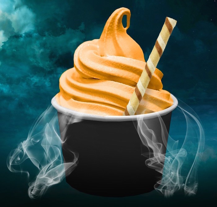  Butter Beer soft-serve ice cream. Photo courtesy PNE