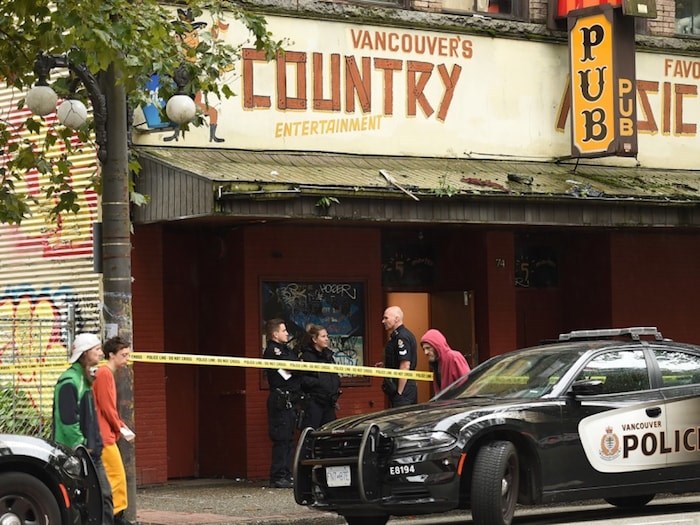  Vancouver police announced Friday that a third person has been arrested and charged in spate of shootings in the Downtown Eastside this past weekend. Photo Dan Toulgoet