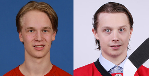 Elias Pettersson and Jonathan Dahlen look exactly alike!