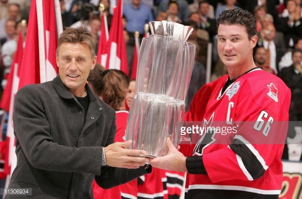 Look at this stupid World Cup trophy. Look at it!