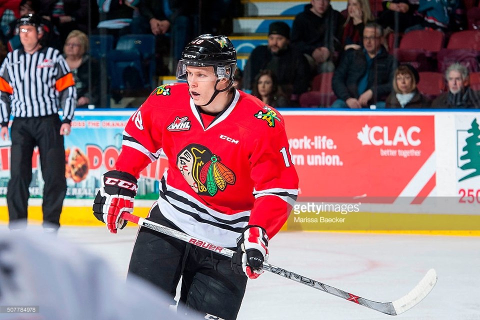 Rodrigo Abols has been sent back to the Portland Winterhawks