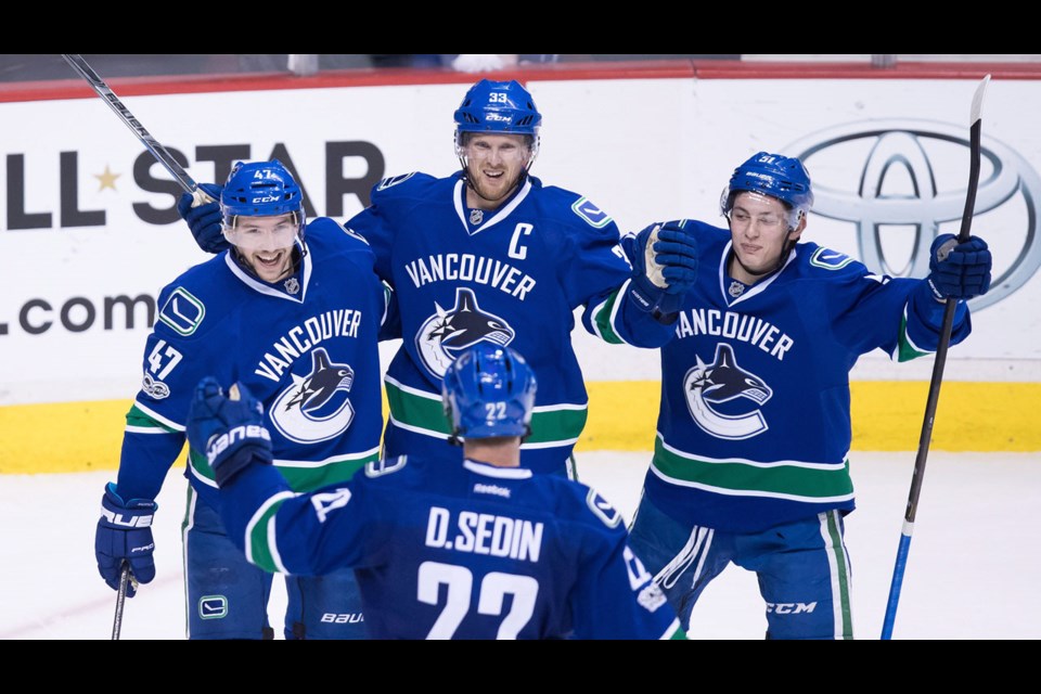 Happy Canucks are happy