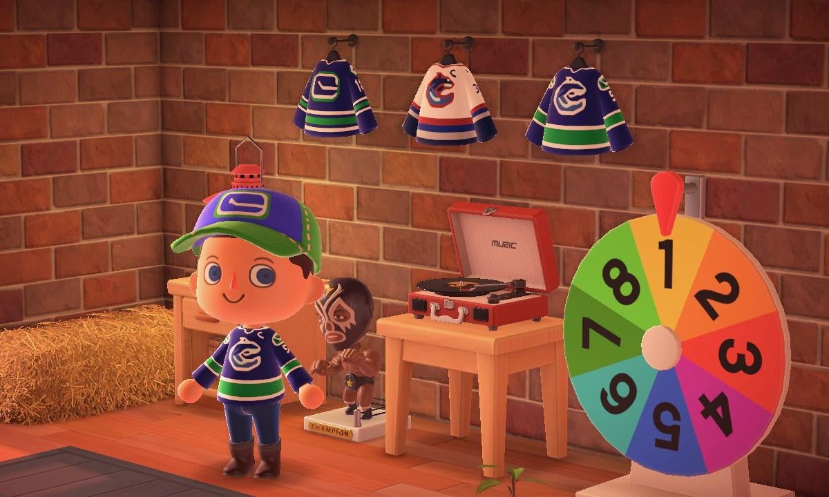A Reddit user designed every NHL team's jersey on Animal Crossing