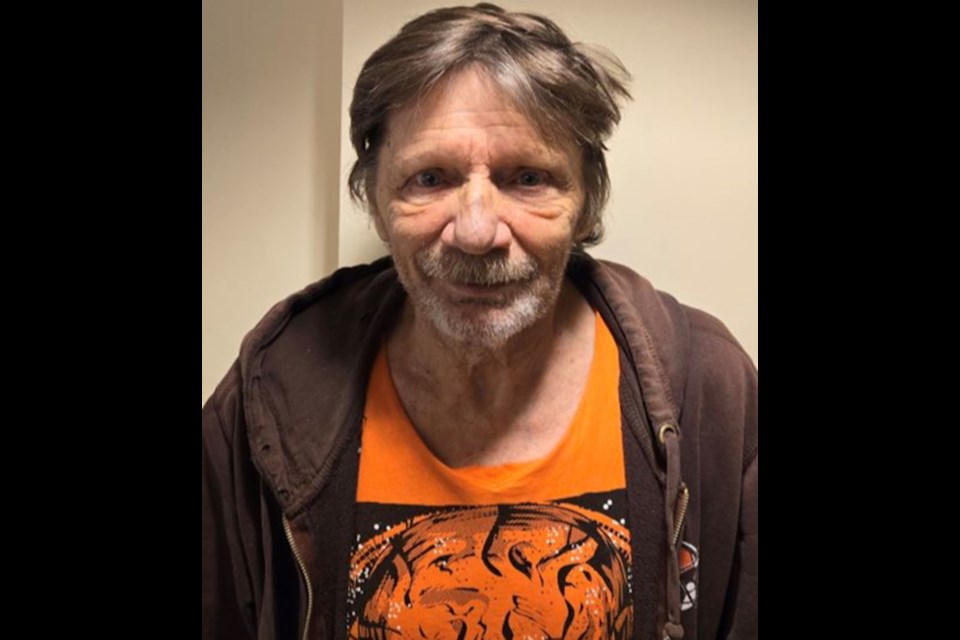 Christian Dube, 64, has dementia and may be wearing brown slippers. VIA SAANICH POLICE 
