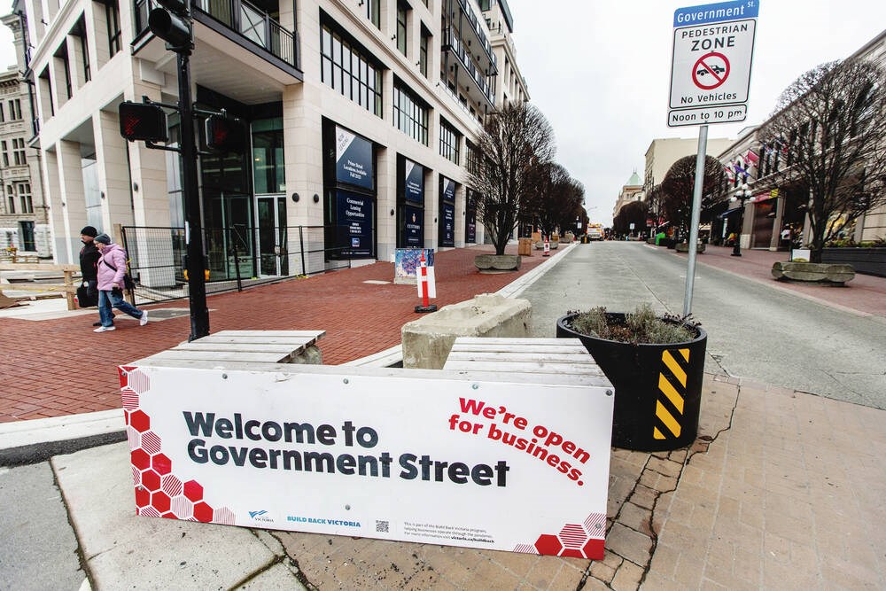 Victoria s Government Street will stay closed to motor vehicles