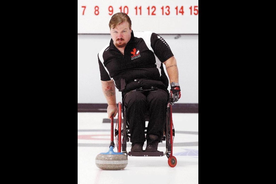 Paralympics curler Chris Daw.   Anil Mungal Photography
