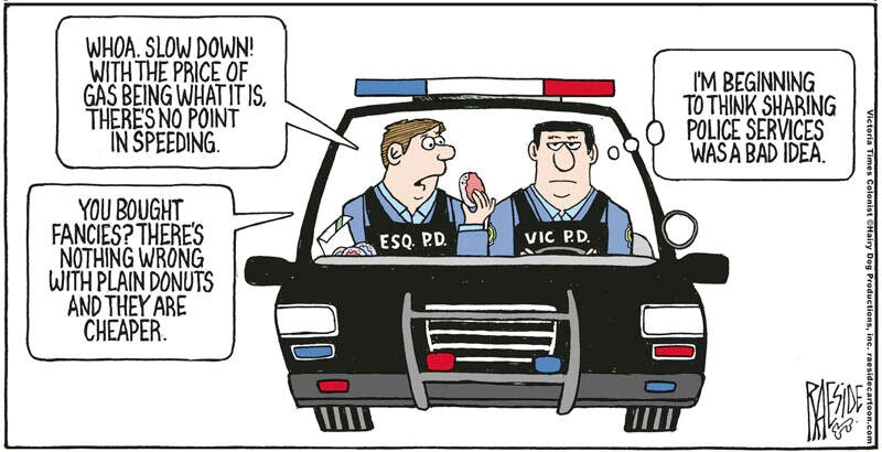 Adrian Raeside cartoon: Police in Victoria and Esquimalt: Photo Gallery ...