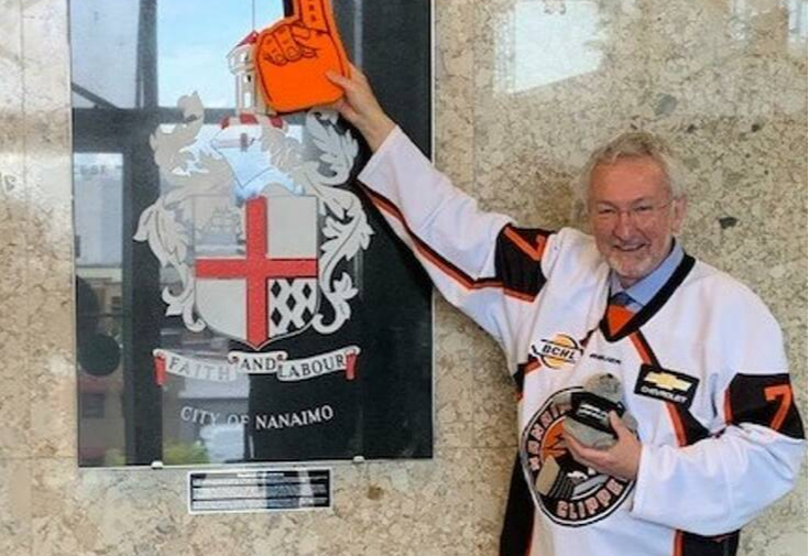 Nanaimo Mayor Leonard Krog Clippers bet